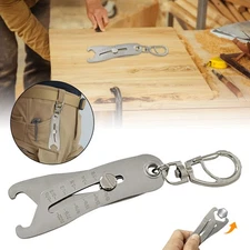 Nut and Bolt Thread Checker Bolt Size Finder Keychain TL