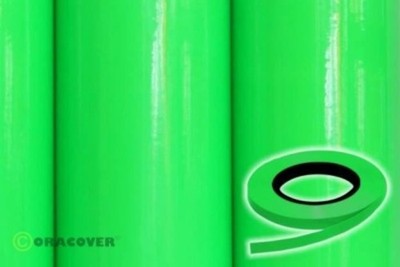 Oracover Oraline Fluorescent Green ( Length Roll 15m Width 2mm ) / OR-26-041-002