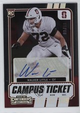 2021 Panini Contenders Draft Picks College Campus Ticket /99 Walker Little Auto