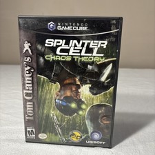 Splinter Cell: Chaos Theory (Nintendo GameCube, 2005) Complete W/ Manual, 2 Disc