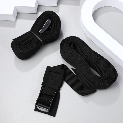 Correas para portabicicletas 2 piezas Hebilla Correas para amarrar Equipaje Correas para amarrar - Imagen 6 de 11