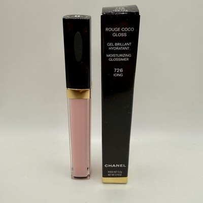 CHANEL Rouge Coco Gloss 726 ICING Lip Gloss US SELLER Full Size