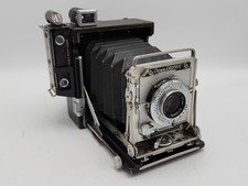 Graflex Crown Graphic 3 1/4 x 4 1/4 Press Camera w/ Kodak Ektar 127mm F4.7 Lens