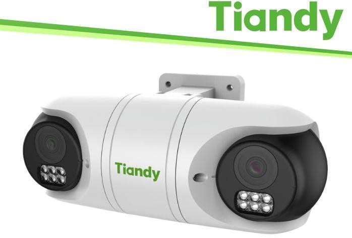Tiandy TC-C32RN Double Turret 2MP PoE IP67: Sicurezza Professionale