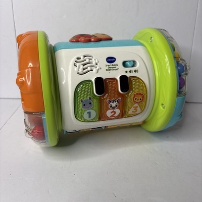 VTech Baby Explore & Discover Roller, Interactive Baby Toy with Gears, Roller