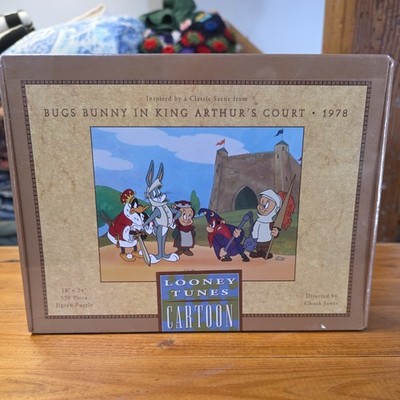 Bugs Bunny In King Arthur's Court 1978 550 Piece Jigsaw Puzzle Looney Tunes New
