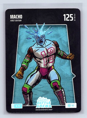 MACHO (Manny Machado) Bo Jackson Battle Arena #BF-197 Battlefoil Ice