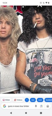 T-Shirt Live Fast Die Young Größe XL