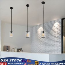 Modern 3-Lights Chandelier Crystal Pendant Lamp Ceiling Light Fixtures 50W 110V