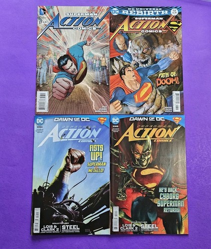 Lot Of 4 ACTION COMICS #37 #958 #1054 #1055 DC 2015-2023 VF/NM NEW UNREAD