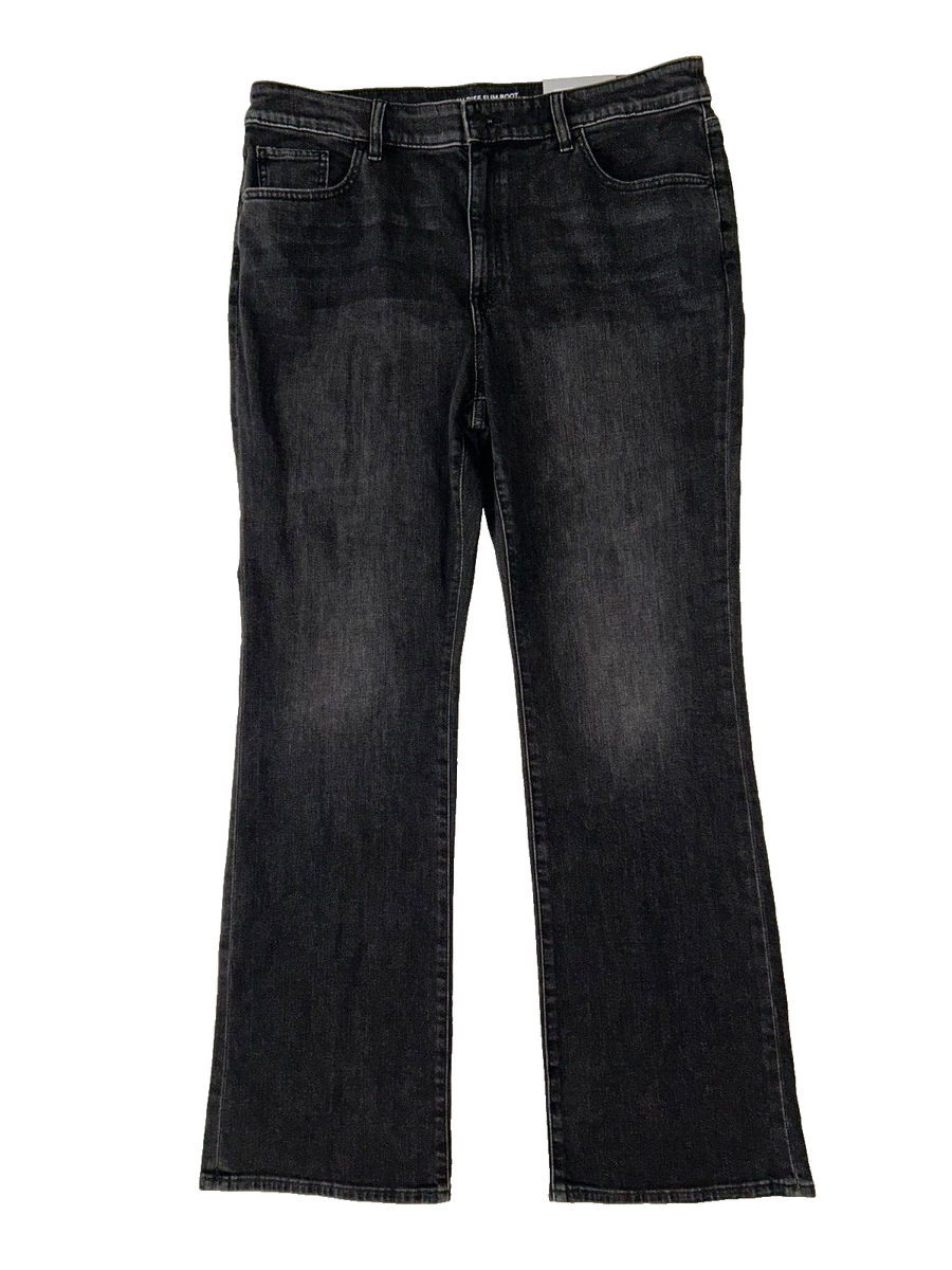 デニム・ジーパン Kashiko 25ss Lowrise Boots Cut Denim Chico's Denim High Rise Slim Boot Jeans Women's 3 Regular XL