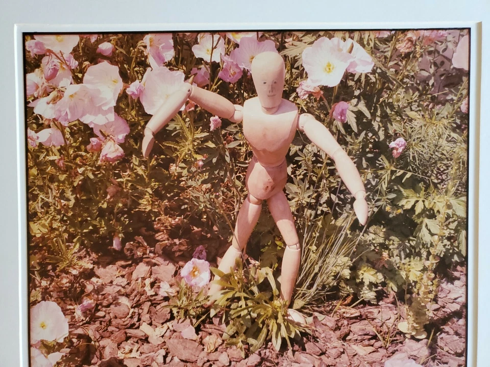 FIGURA DE MADERA GRANDE ORIGINAL FIRMADA FOTO ARTÍSTICA COLOR STETTNER DE COLECCIÓN MATE NJ CÁMARA Foto 2 de 3