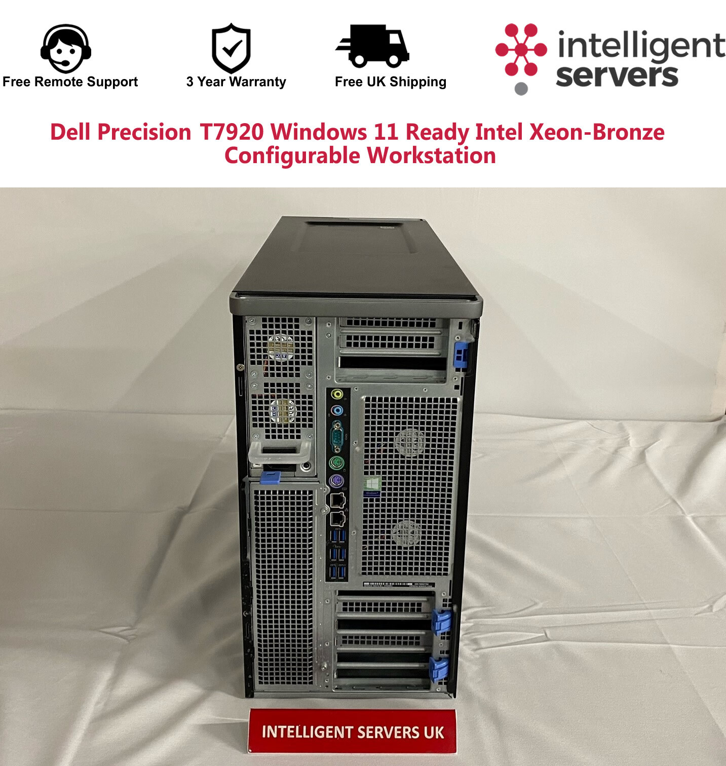 Dell T7920 Windows 11 Ready Intel Xeon-Bronze Configurable Precision Workstation - Picture 2 of 3