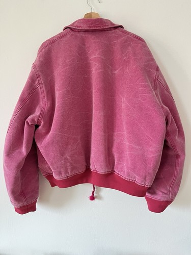 Acne Studios Canvas Bomberjacke m. abnehmbarem Fellkragen Gr. L - NEUW. m. Etik. - Bild 7 von 15