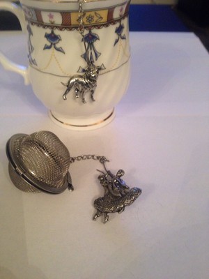 Ballroom Dancer 2 Zoll Tee Ball Mesh Infuser Edelstahl Kugel Sieb G08