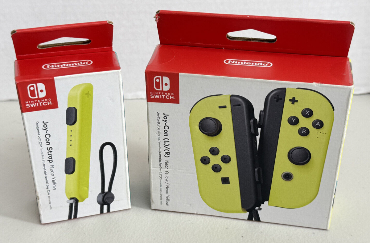 NEW! Nintendo Joy-Con (L/R) Wireless Controllers w/Strap Switch