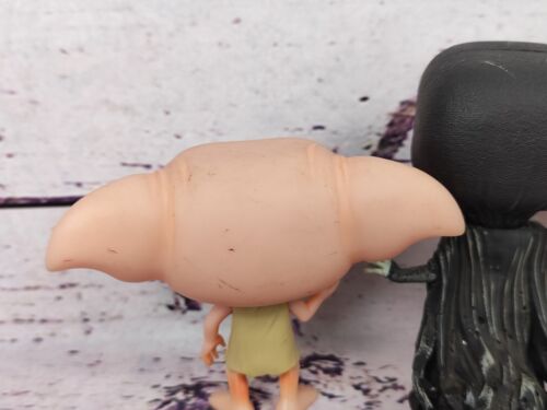 Funko POP Movies Harry Potter Bundle Dobby, Harry & Dementor 3.75" Figures Used - Picture 9 of 15