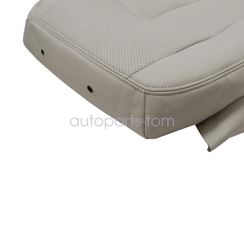 Cubierta de asiento perforada con techo del conductor color tostado para Mercedes-Benz E300 E320 2003-2009 Foto 3 de 4