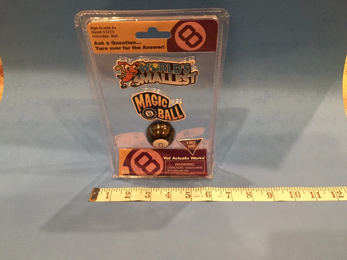 World's Smallest Magic 8 Ball
