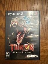 Turok: Evolution (Sony PlayStation 2, PS2, 2002) -- TESTED No Manual