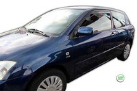 Windabweiser Regenabweiser Heko FüR Toyota Corolla 2002-2006 3-TüRer 2-Tlg