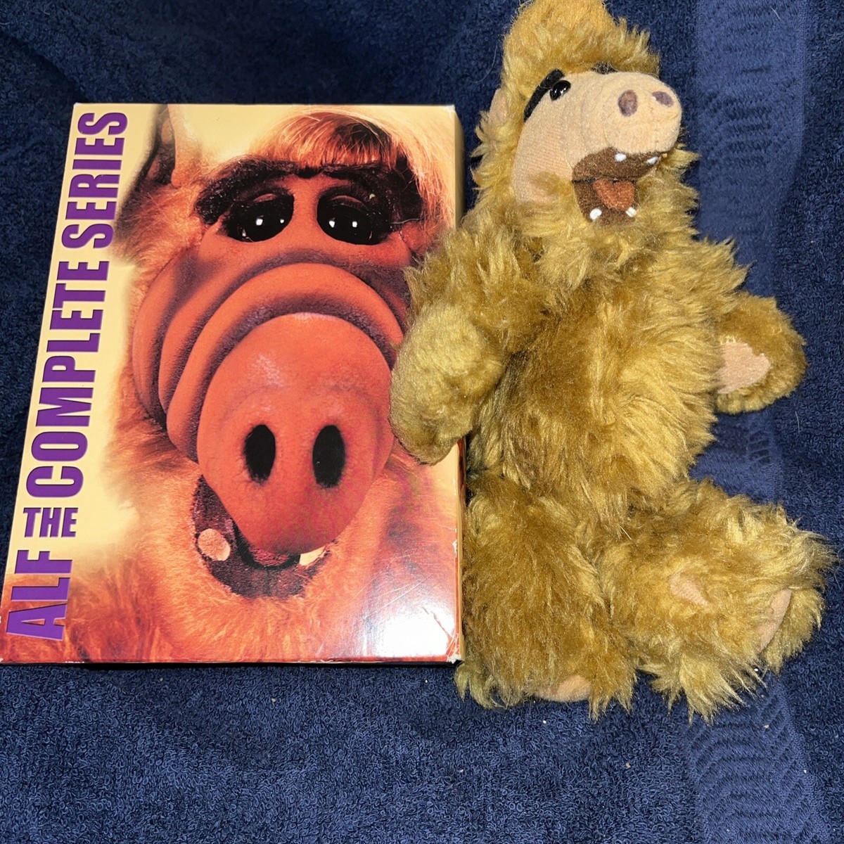 ALF Complete Series DVD's And Plush Stuffed Animal Alien