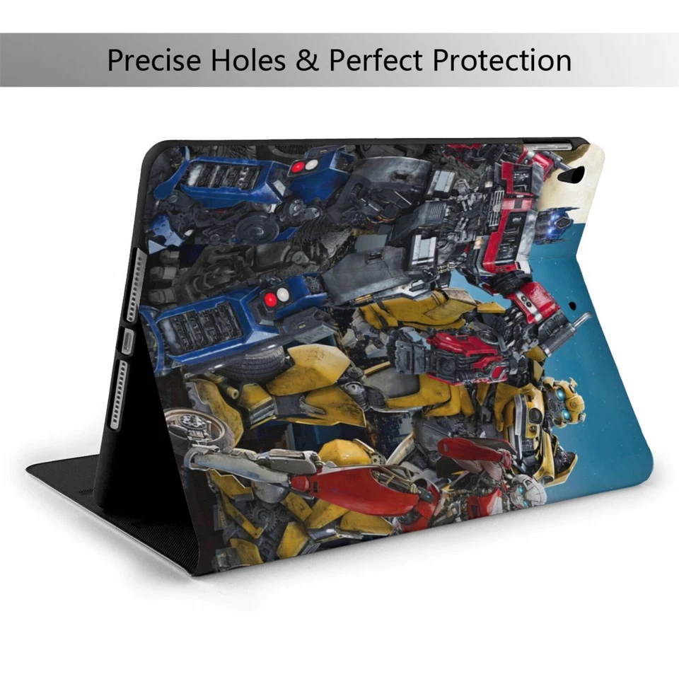 Transformers Película Auto Wake/Sleep Smart Cover Soporte TPU para iPad 7/8/9th Air3 Foto 3 de 4