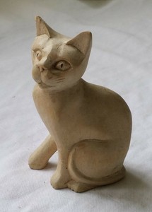 Bibelot Figurine En Forme De Chat Ebay
