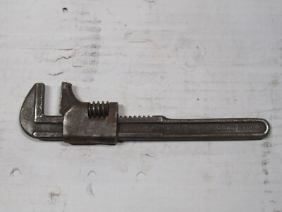 Antique Ford Script Adjustable Monkey Wrench M2 Moore Drop Forging Co 9 In.