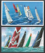 IRELAND SAILING YACHTS VOLVO OCEAN RACE 2 MIN SHEETS EXCELLENT PRICE MNH