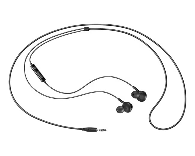 Earphones With Mic - Black