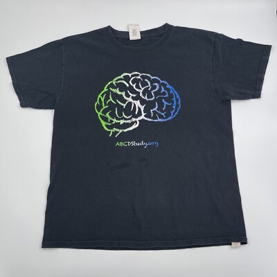 Adolescent Brain Cognitive Development ABCD Study Brain T-Shirt Youth Size M