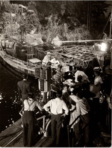 Vintage 1951 African Queen Katharine Hepburn Humphrey Bogart Movie Set Photo #17 - 第 2/3 張圖片
