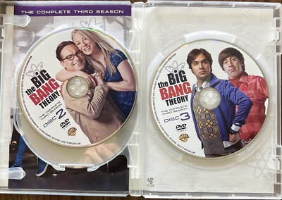 The Big Bang Theory Season 1-3 DVD Lot Excellent Condition | eBay