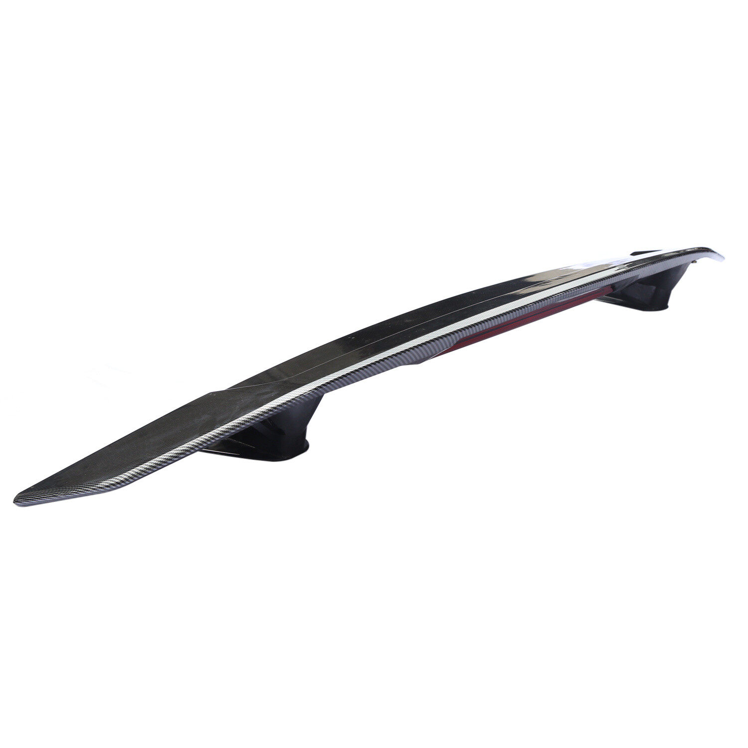For Audi R8 2008-2023 Carbon Style 46'' Rear Trunk Spoiler GT Style Racing Wing