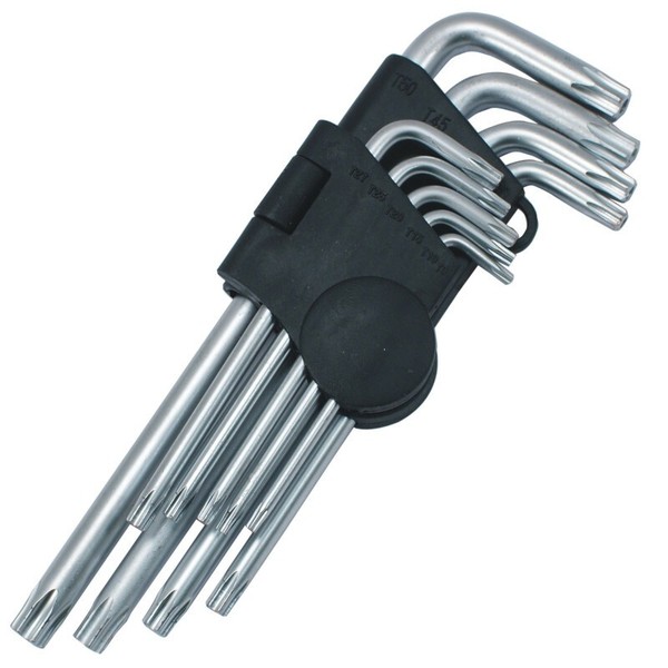 Torx WinkelschlüSsel 9-Tlg TorxschlüSsel Mit Loch Sechskant SchlüSsel Satz Hero-image