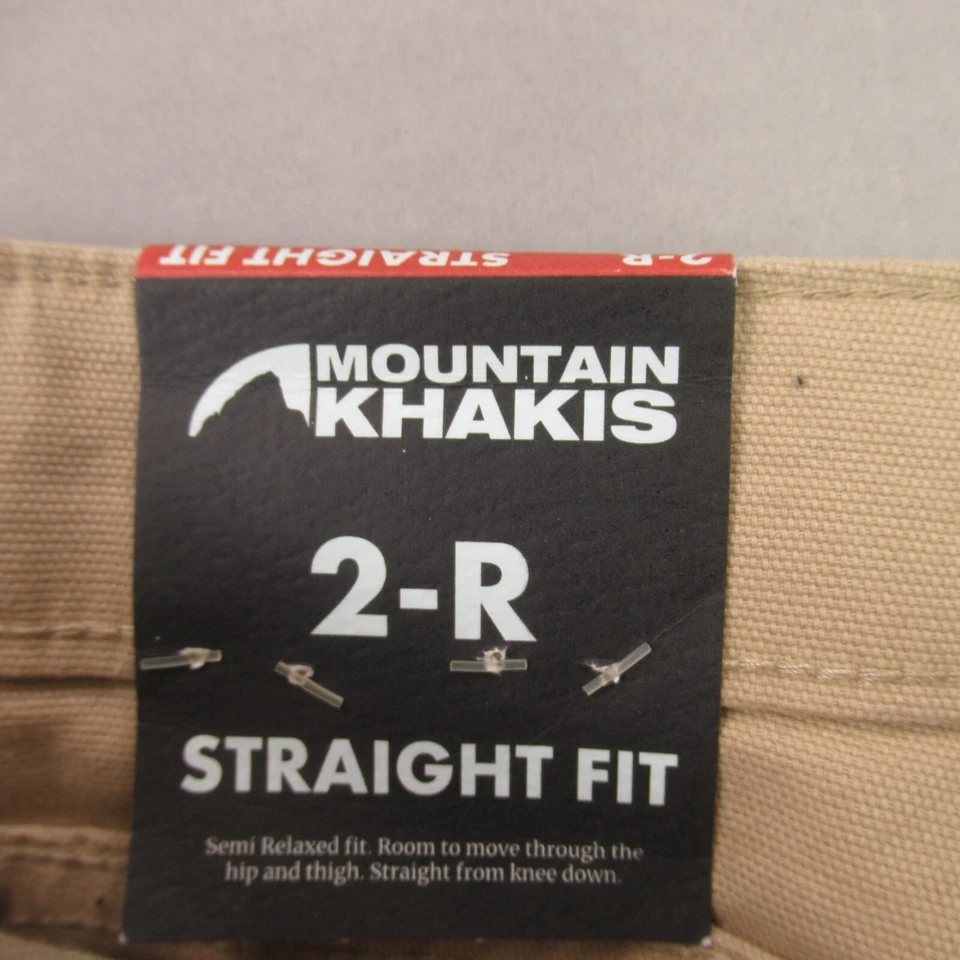 Mountain Khakis Jeans Womens 2 Regular Straight Leg Casual Chino Classic - Image 4 of 4