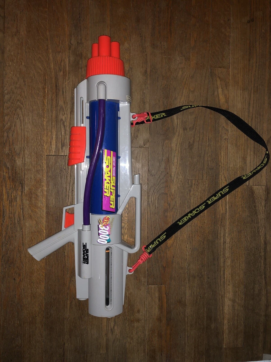 Super Soaker CPS 3000 With Strap Retro PreOwned 1997 1998 Laramie Rare