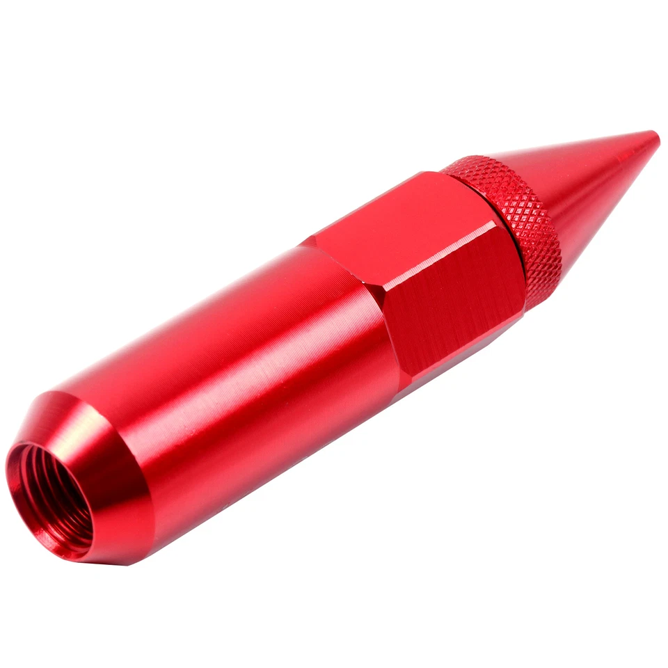 20 Red 12x1.5 Lug Nuts For Honda Civic Acura TSX TL Hyundai Elantra Ford Focus Foto 3 de 4