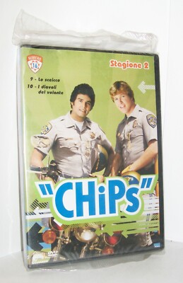 CHIPS SEASON 2 NR. 16 EP. 9-10 ERIK STRADA LARRY WILCOX R. PINE DVD VERSIEGELT