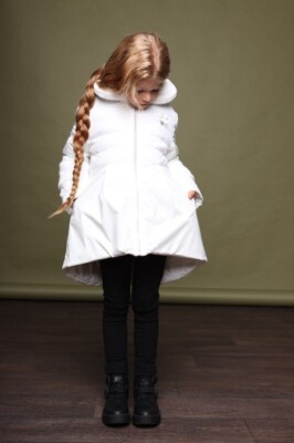   LE CHIC   Mädchen Winterjacke Mantel BLYSS gefüttert off white   C107-5210-003