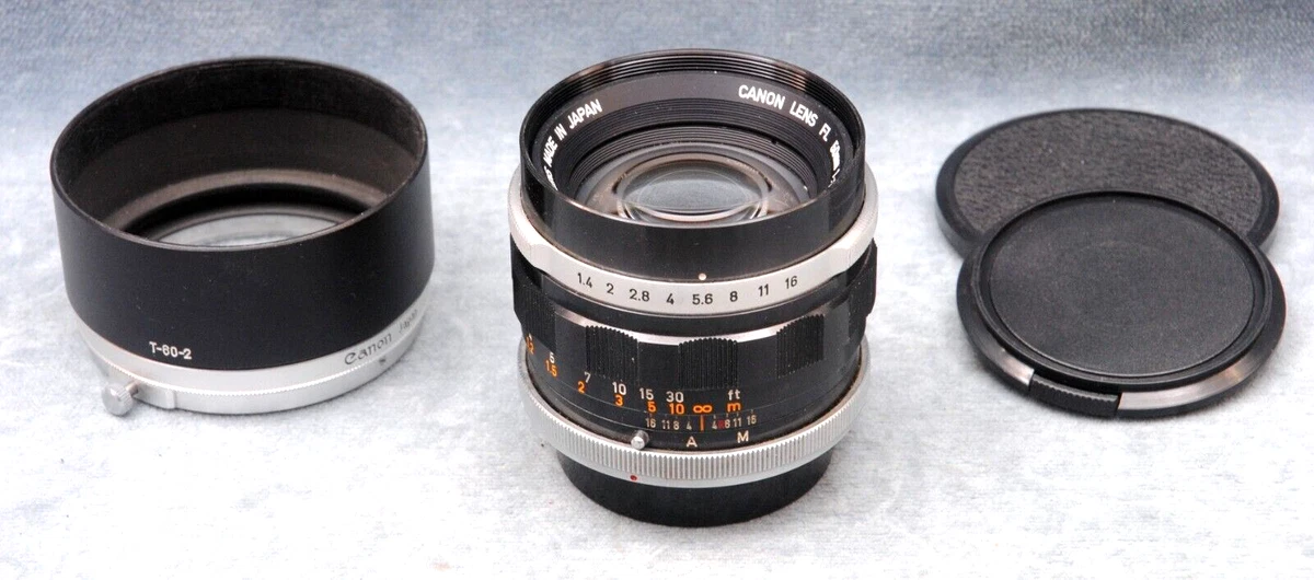【整備済美品】 初期型 Canon FL 50mm F1.4 FLマウント Canon FL f/1.4 Lenses 50mm Focal for sale | eBay
