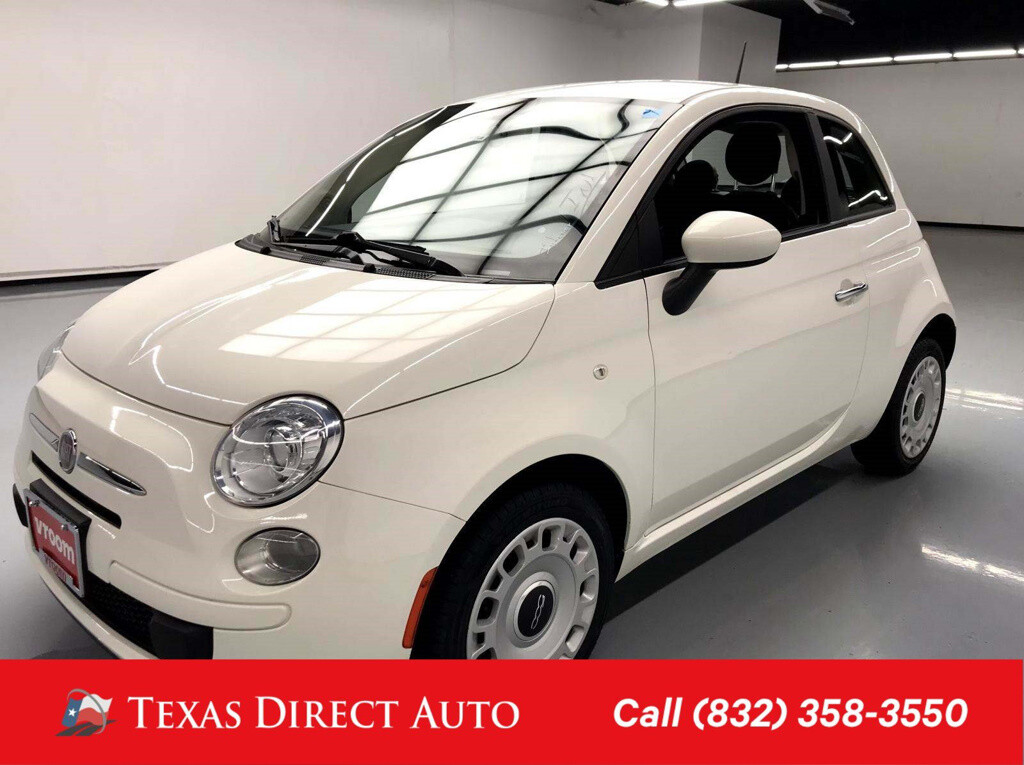 2012 Fiat 500 Pop Texas Direct Auto 2012 Pop Used 1.4L I4 16V Manual FWD Hatchback Premium