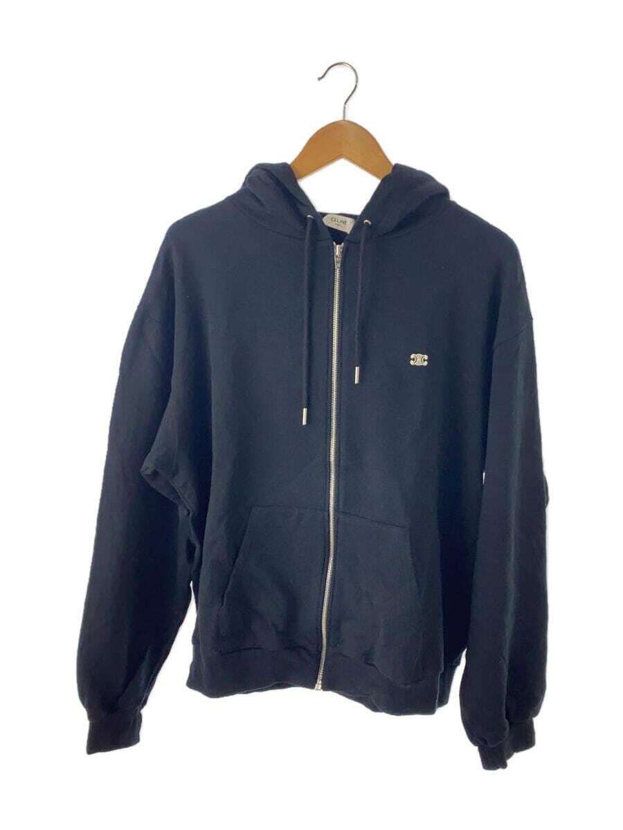 CELINE zip Hoodie cotton black XL Used | eBay CELINE zip Hoodie cotton black XL Used | eBay
