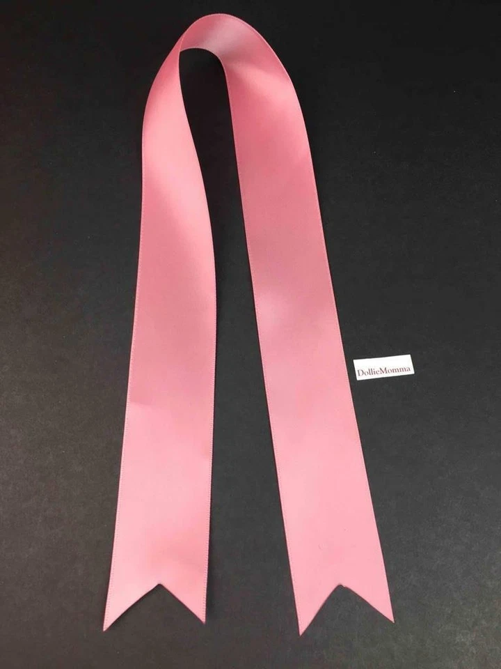 Cinta de pelo rosa Samantha American Girl ~ lazo de traje de fiesta de té ~ SIN vestido Foto 2 de 4