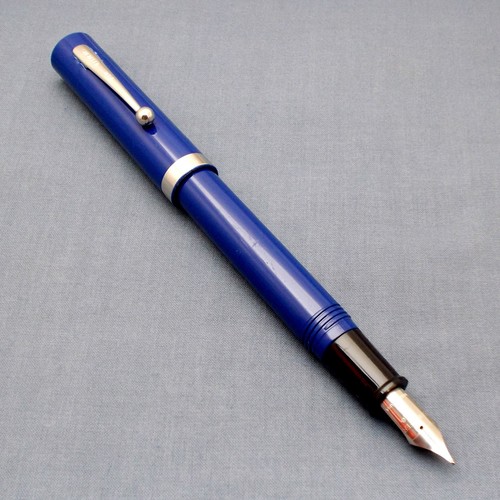 Vintage Sheaffer NO NONSENSE Fountain Pen - Medium Nib - Made in USA - Blue - Picture 5 of 9