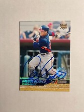 Atlanta Braves GREGOR BLANCO Signed Card