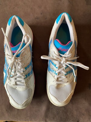 Asics GEL Task Hallenschuhe B354Q weiß, Gr. 40.5