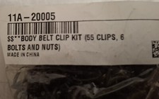 1940 Ford Body Belt Clip Kit 11a-20005