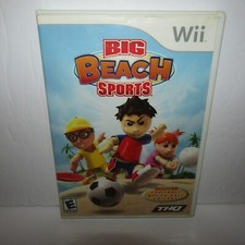 Big Beach Sports Nintendo Wii Video Game with Manual Tested and Working